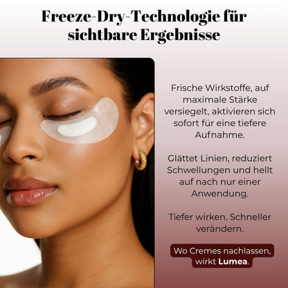 Augenpads mit lyophilisiertem Kollagen hohe Reinheit