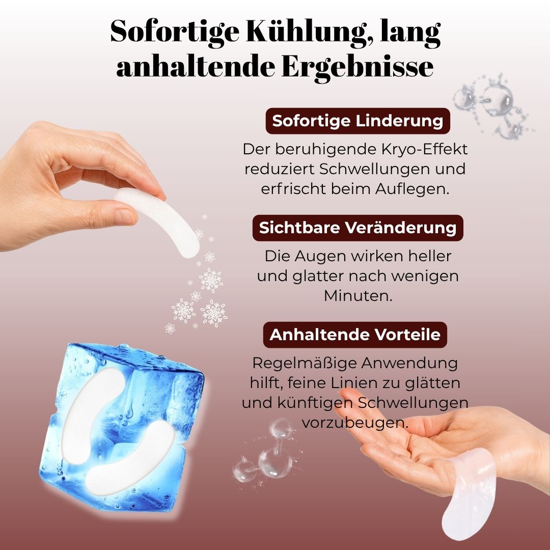 Augenpads mit lyophilisiertem Kollagen hohe Reinheit