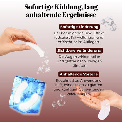 Augenpads mit lyophilisiertem Kollagen hohe Reinheit