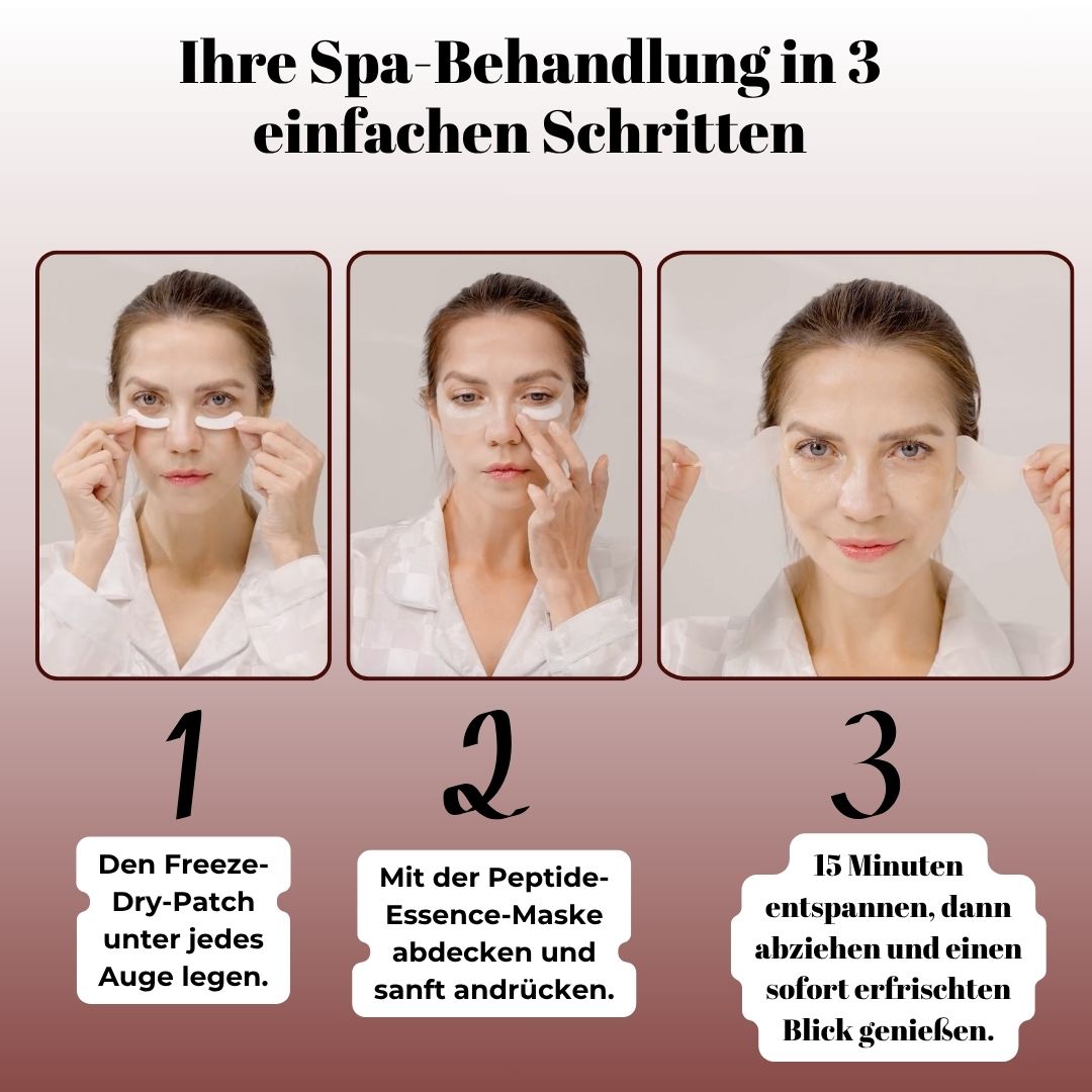 Augenpads mit lyophilisiertem Kollagen hohe Reinheit