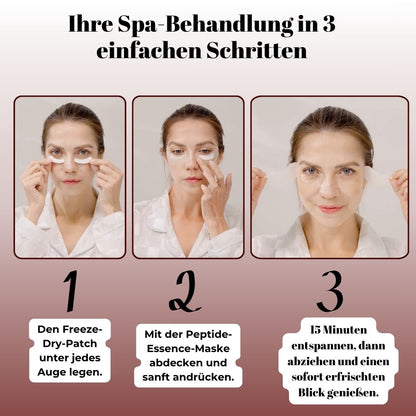 Augenpads mit lyophilisiertem Kollagen hohe Reinheit