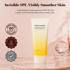Lumea Veil SPF 40 Blurring Gel sunscreen with invisible finish and no white cast
